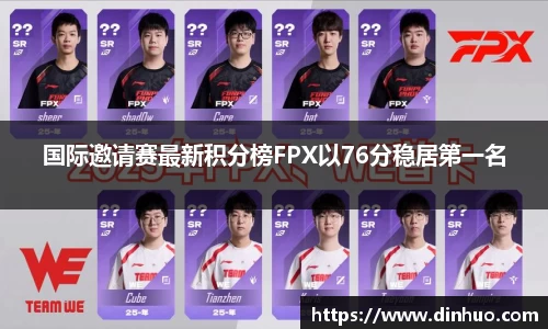 国际邀请赛最新积分榜FPX以76分稳居第一名